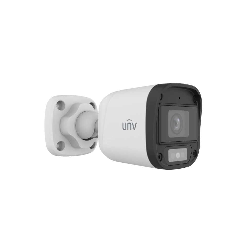 Cámara Bullet Análoga 5MP ColorHunter Dual Light 20m Audio 2.8mm UAC-B115-AF28-DL Uniview